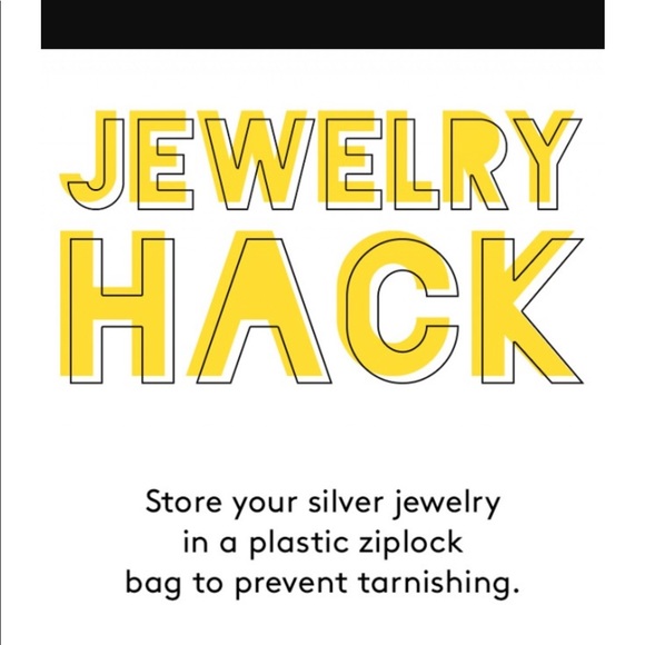 Silver Plated Dangle Rectangle Earring - Picture 3 of 5